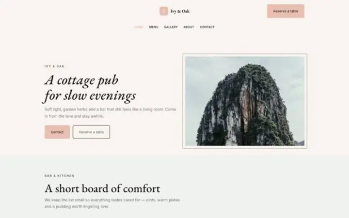 Theme Ivy & Oak