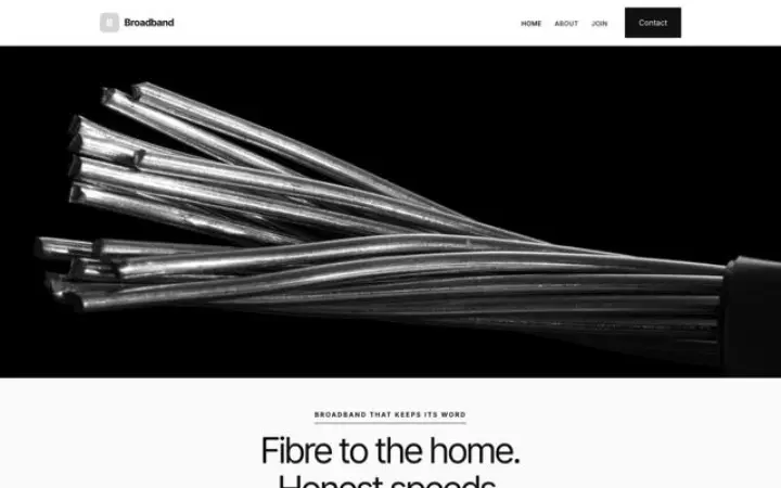 Website for isp