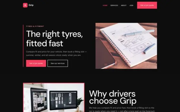Website for tire & fitment