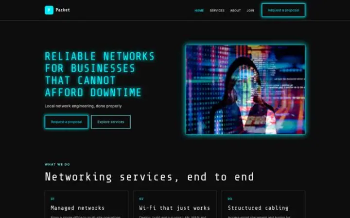 Website for networking