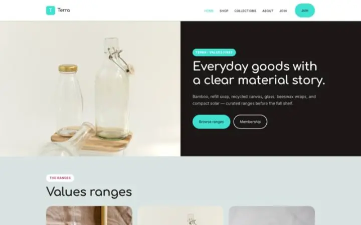 Website for eco