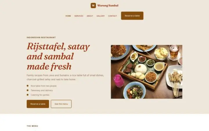 Theme Warung Sambal
